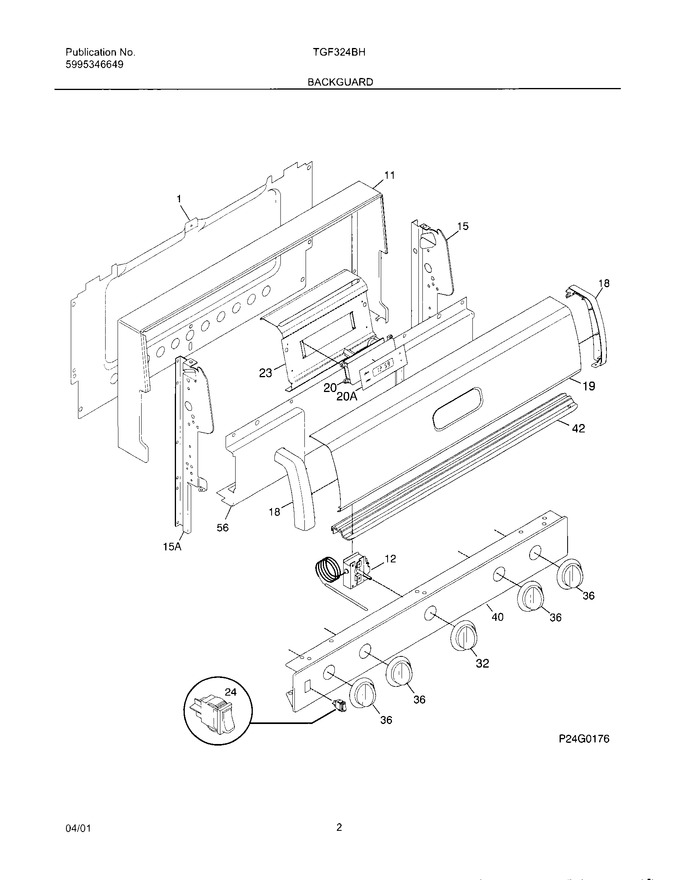 Diagram for TGF324BHWD