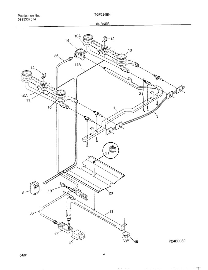 Diagram for TGF324BHWB