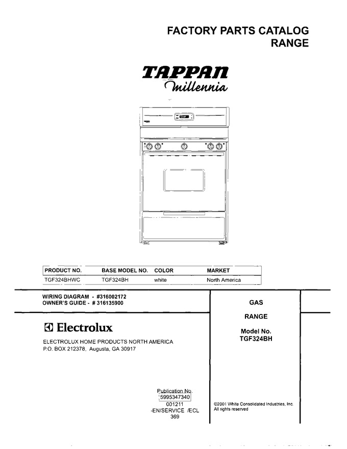 Diagram for TGF324BHWC