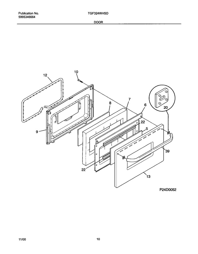Diagram for TGF324WHSD
