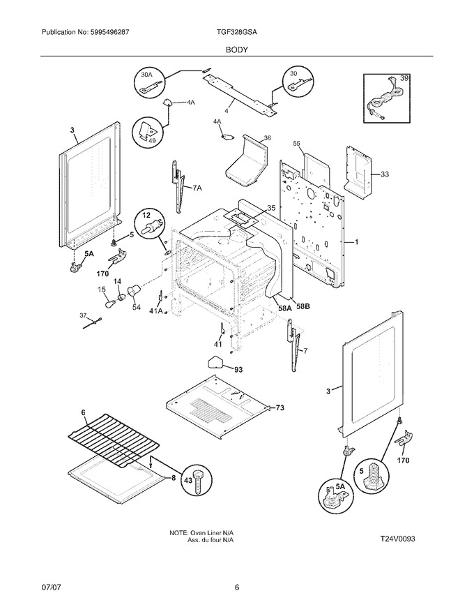 Diagram for TGF328GSA