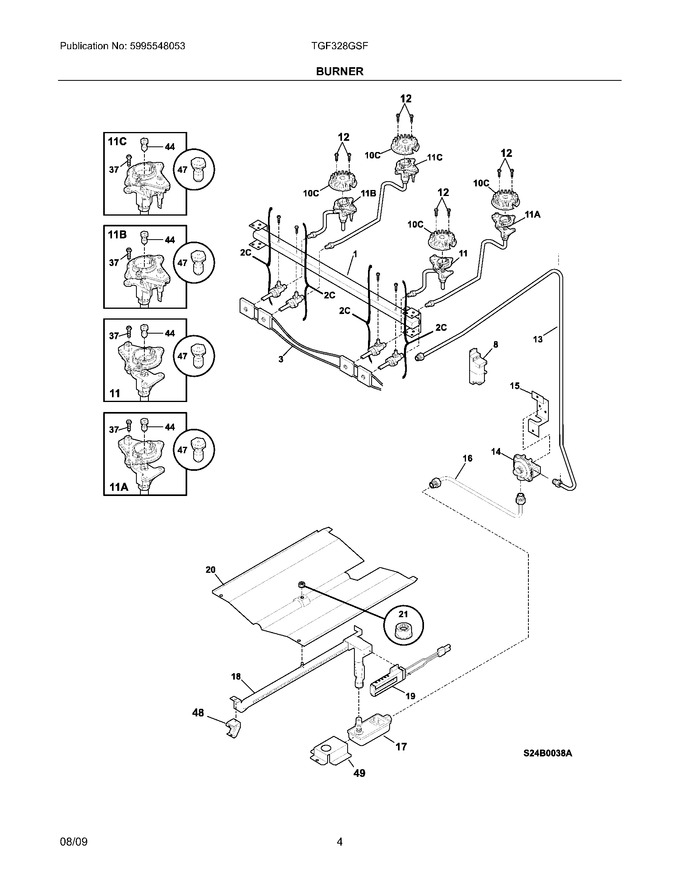Diagram for TGF328GSF