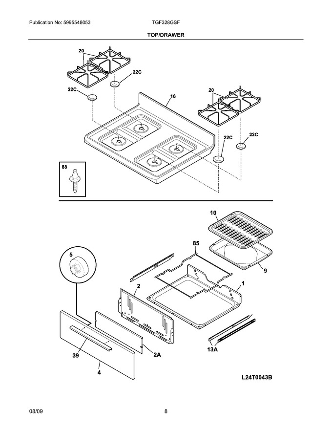 Diagram for TGF328GSF