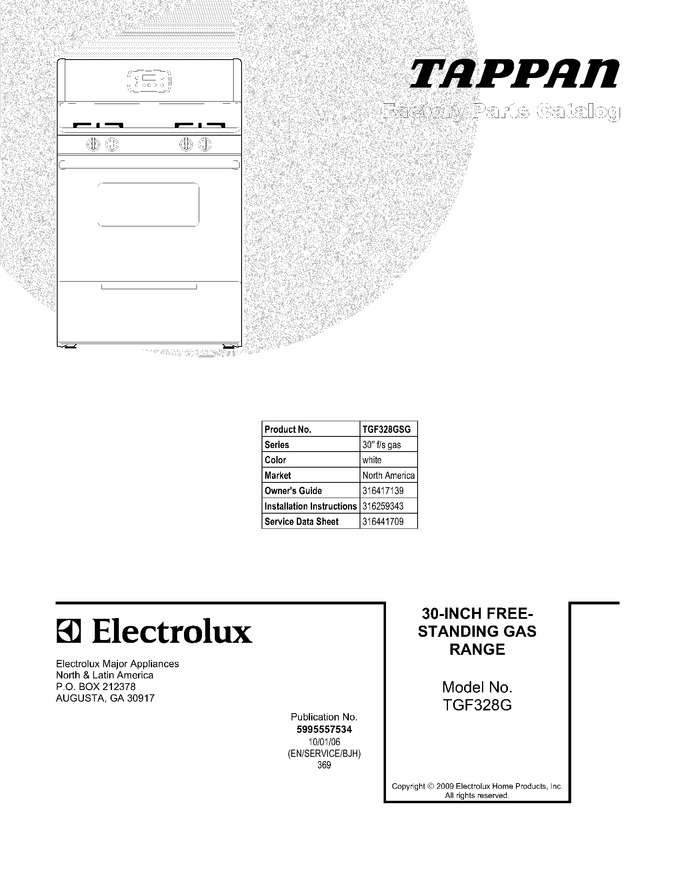 Diagram for TGF328GSG