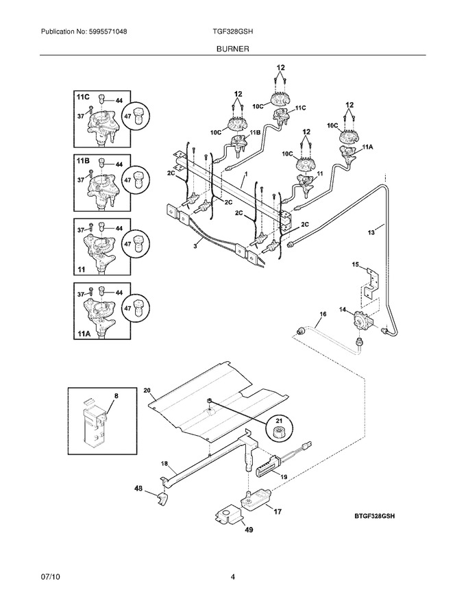 Diagram for TGF328GSH