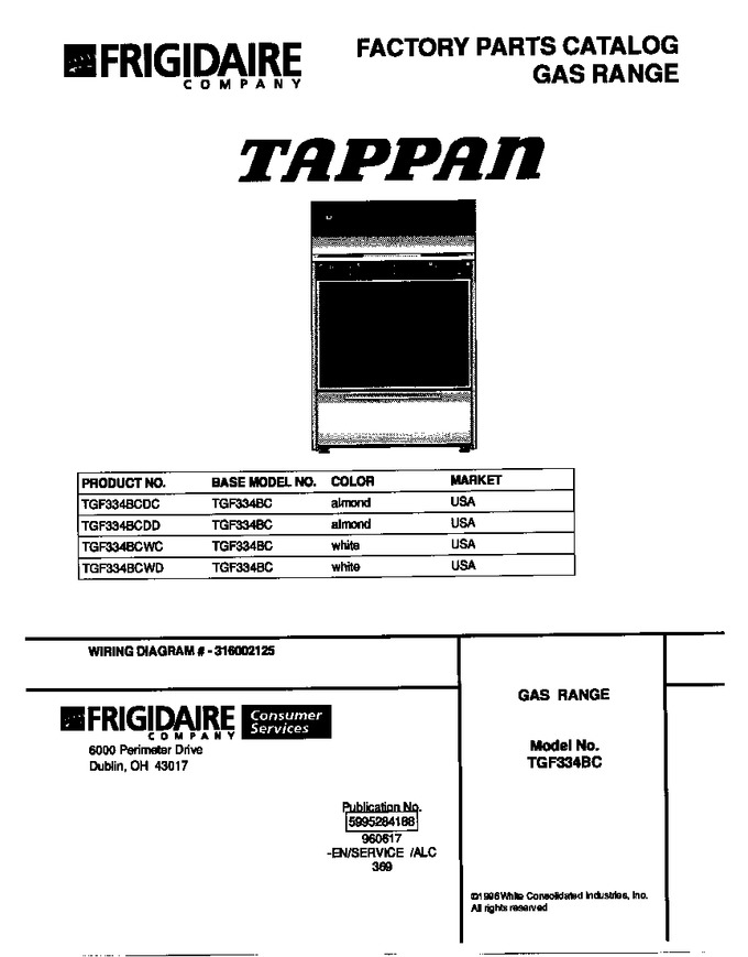 Diagram for TGF334BCWC