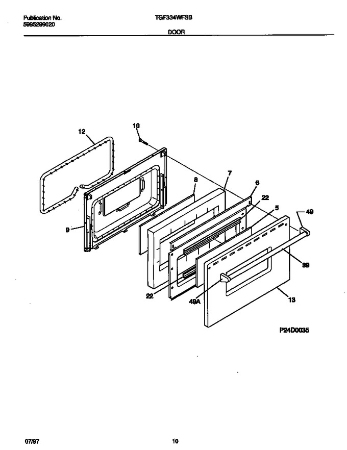 Diagram for TGF334WFSB
