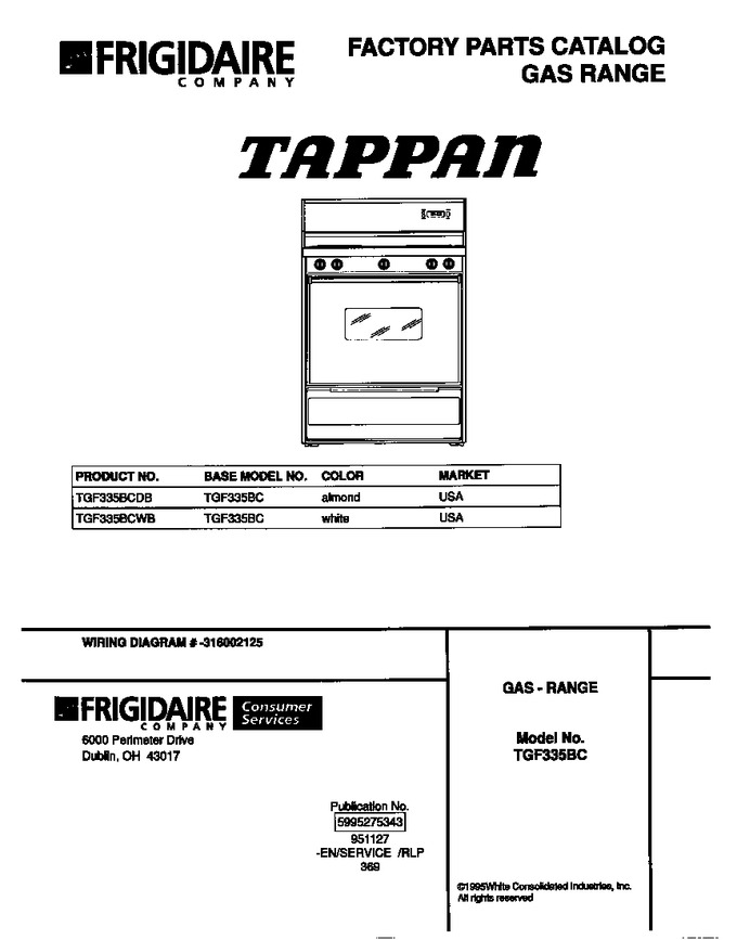 Diagram for TGF335BCWB