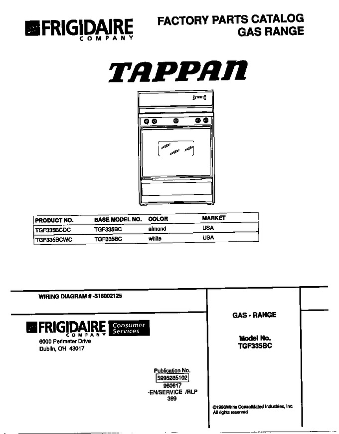 Diagram for TGF335BCDC