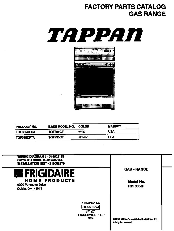 Diagram for TGF335CFTA