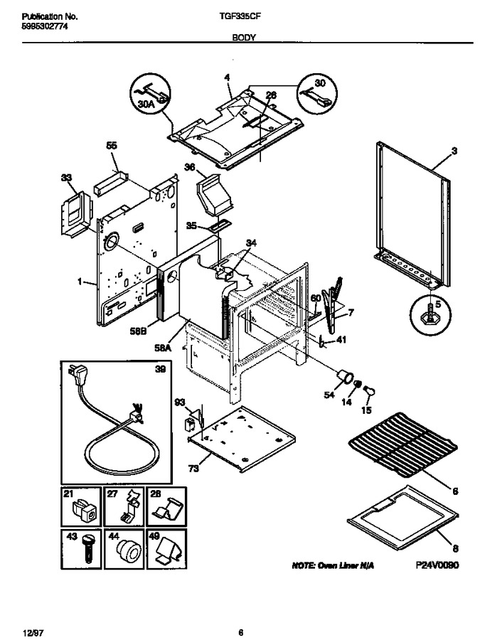 Diagram for TGF335CFSA