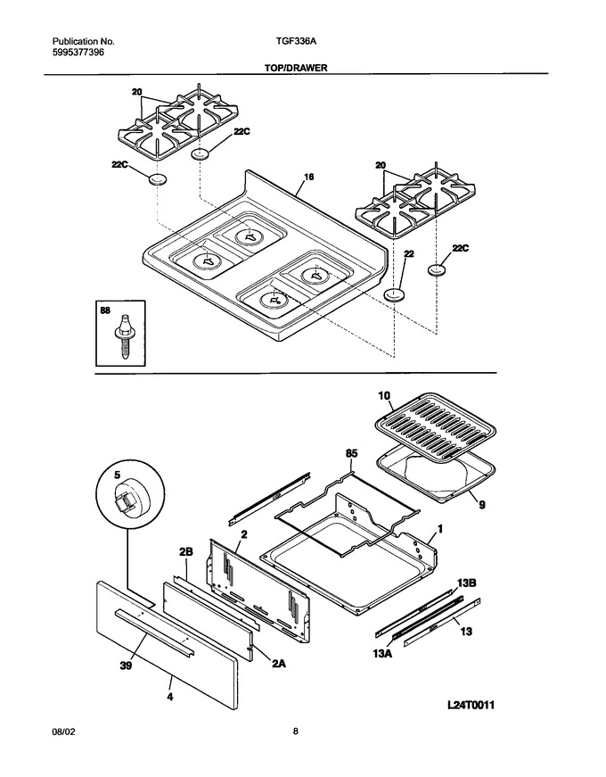 Diagram for TGF336AUD