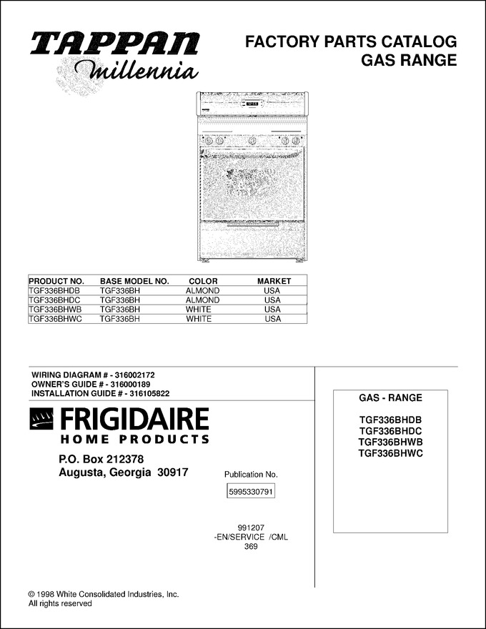 Diagram for TGF336BHWB