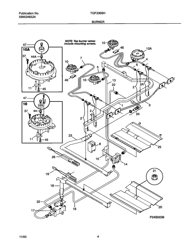 Diagram for TGF336BHWE