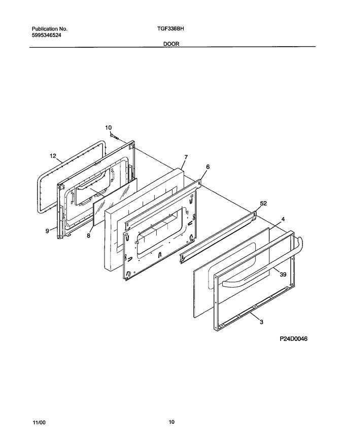 Diagram for TGF336CHSE