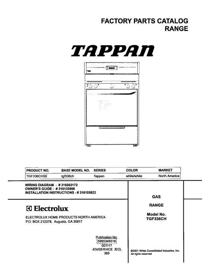 Diagram for TGF336CHSE