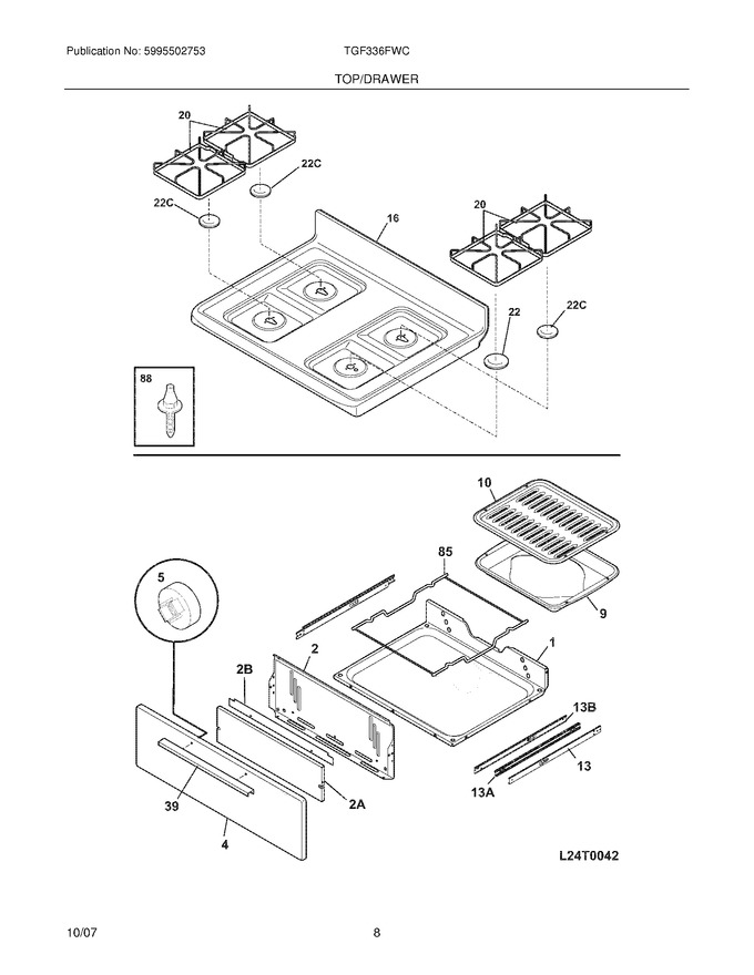 Diagram for TGF336FWC