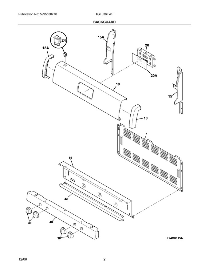 Diagram for TGF336FWF