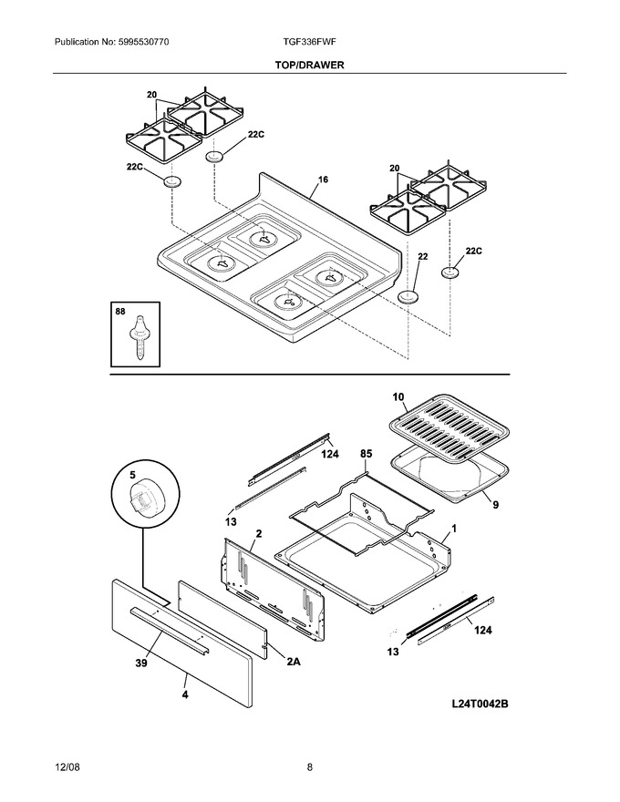 Diagram for TGF336FWF
