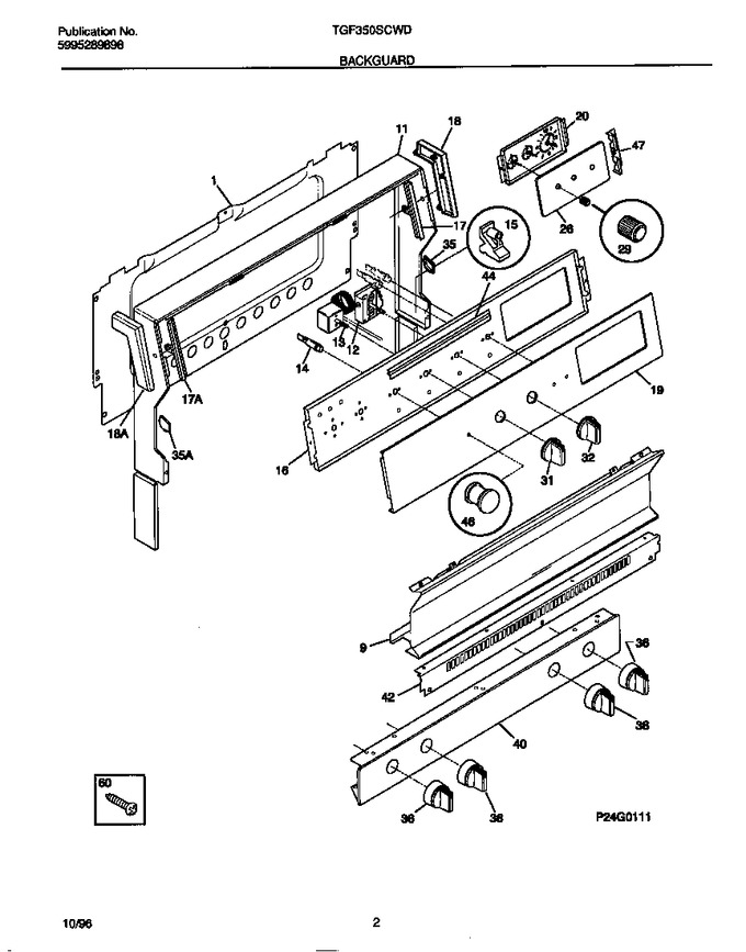 Diagram for TGF350SCWD