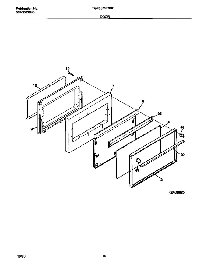 Diagram for TGF350SCWD