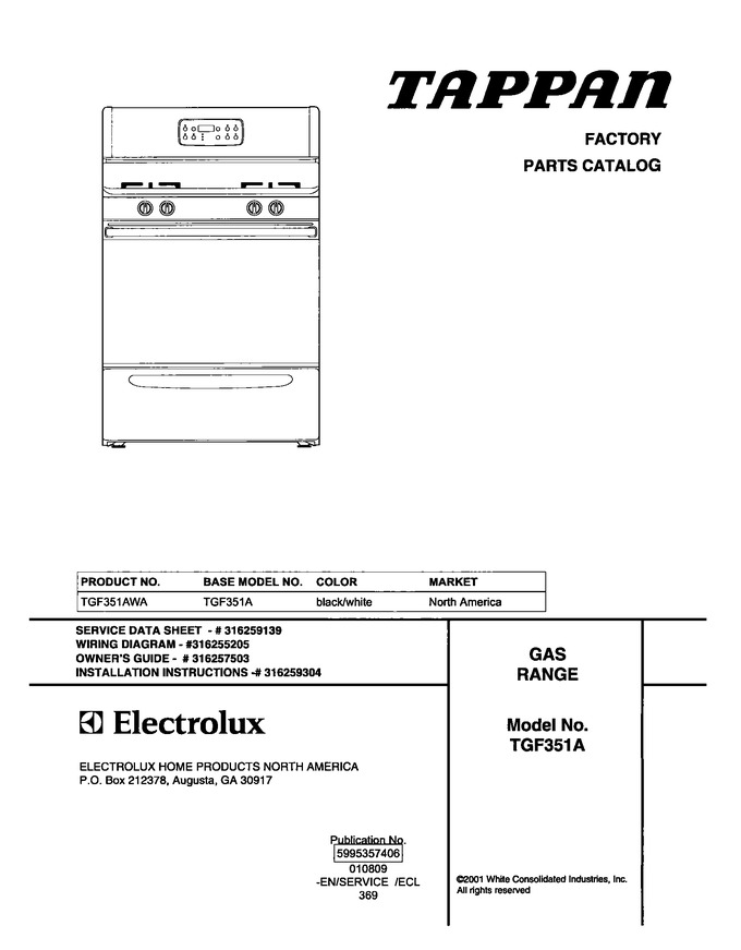 Diagram for TGF351AWA