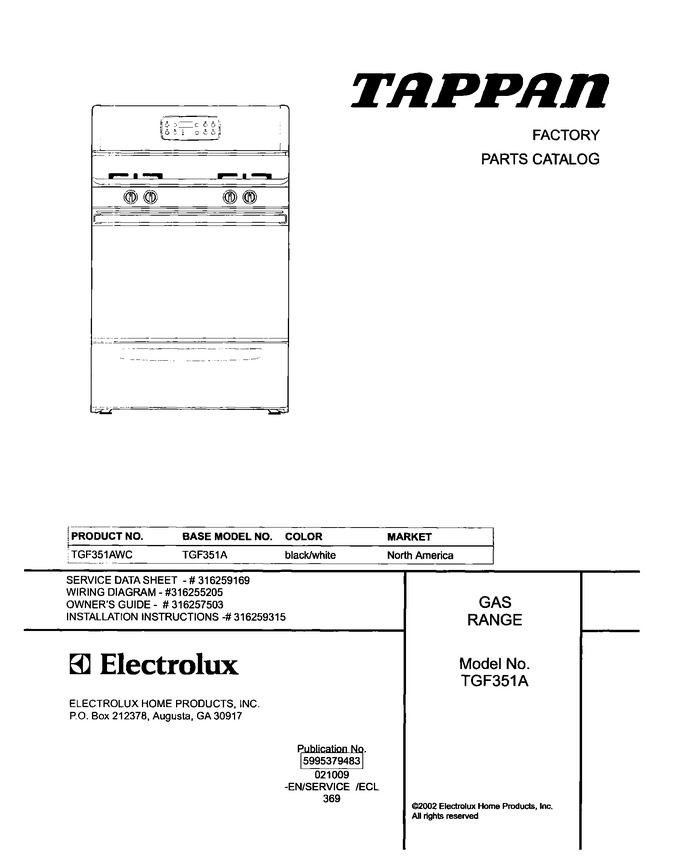 Diagram for TGF351AWC
