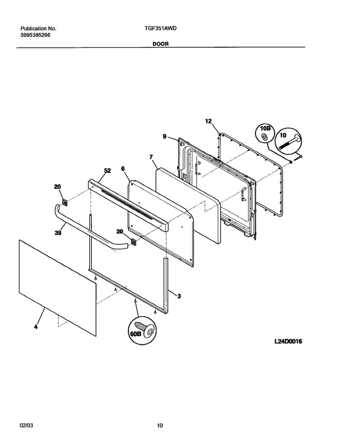 Diagram for TGF351AWD