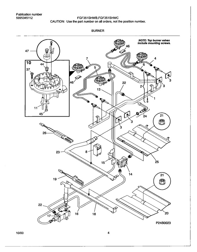 Diagram for TGF351SHWC