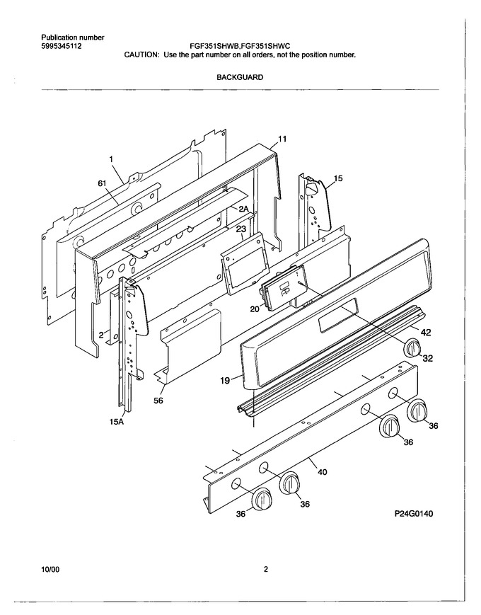Diagram for TGF351SHWC