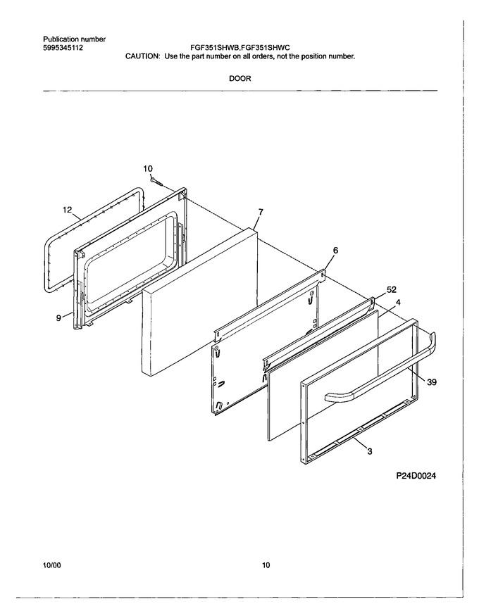 Diagram for TGF351SHWC