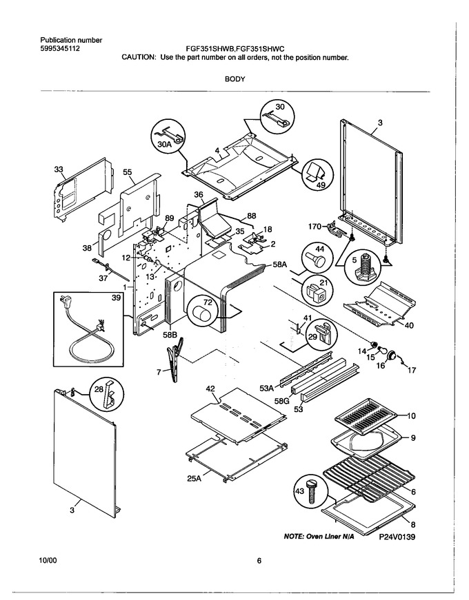 Diagram for TGF351SHWB