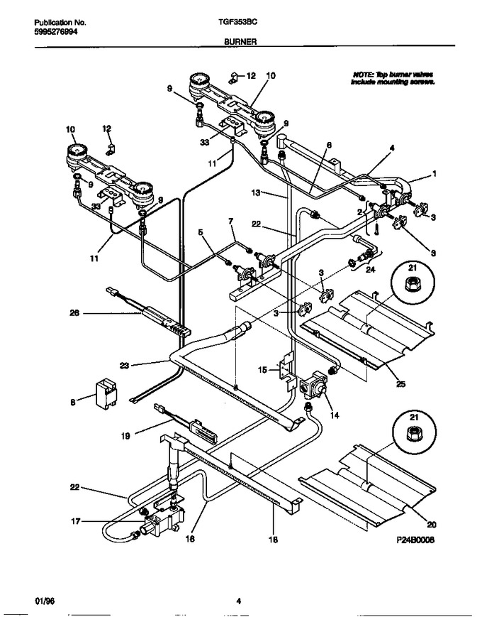 Diagram for TGF353BCWB