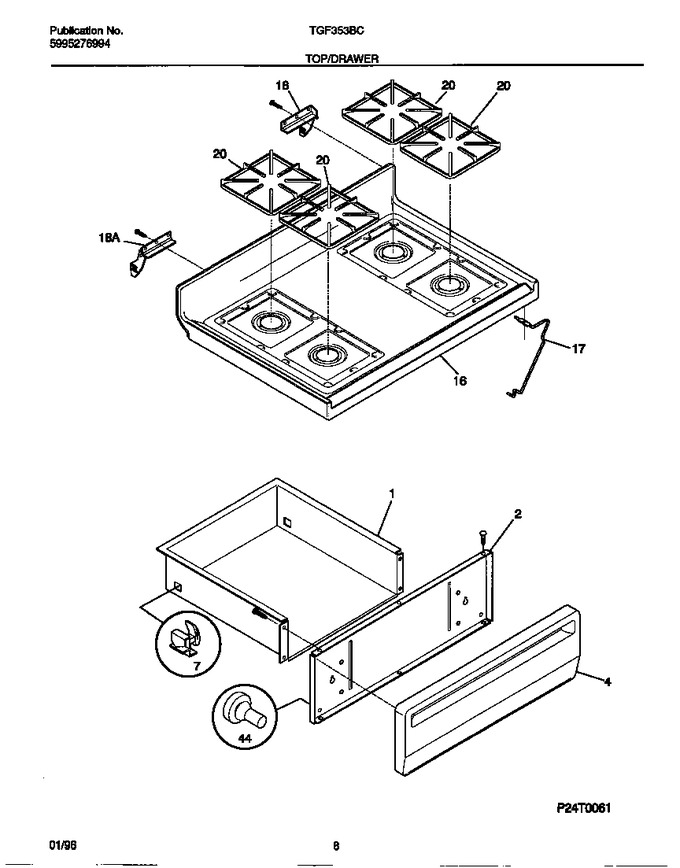 Diagram for TGF353BCDB
