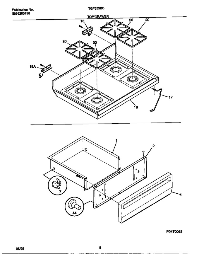 Diagram for TGF353BCDC