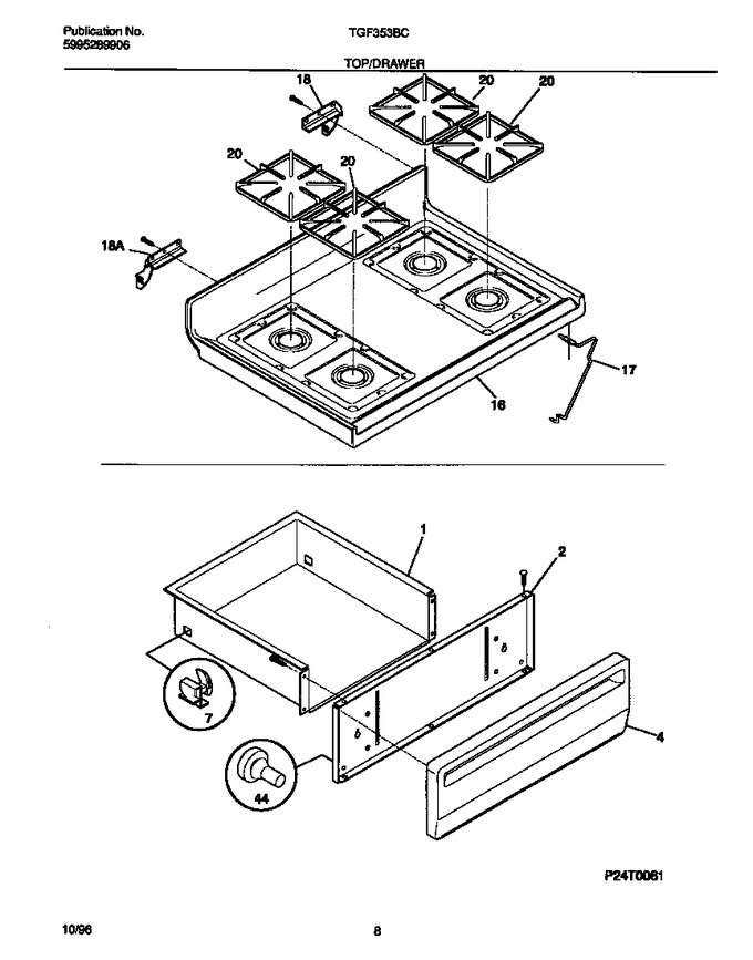 Diagram for TGF353BCWD