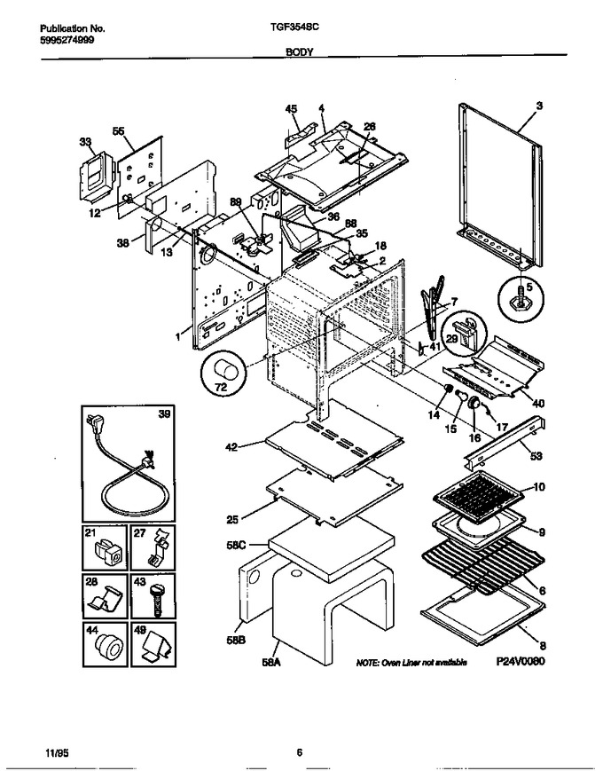 Diagram for TGF354SCWB