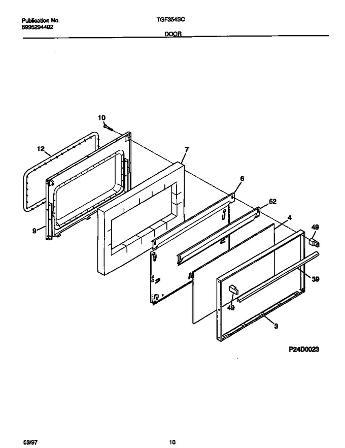 Diagram for TGF354SCWD