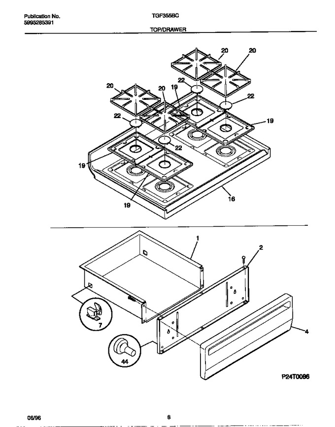 Diagram for TGF355BCWC