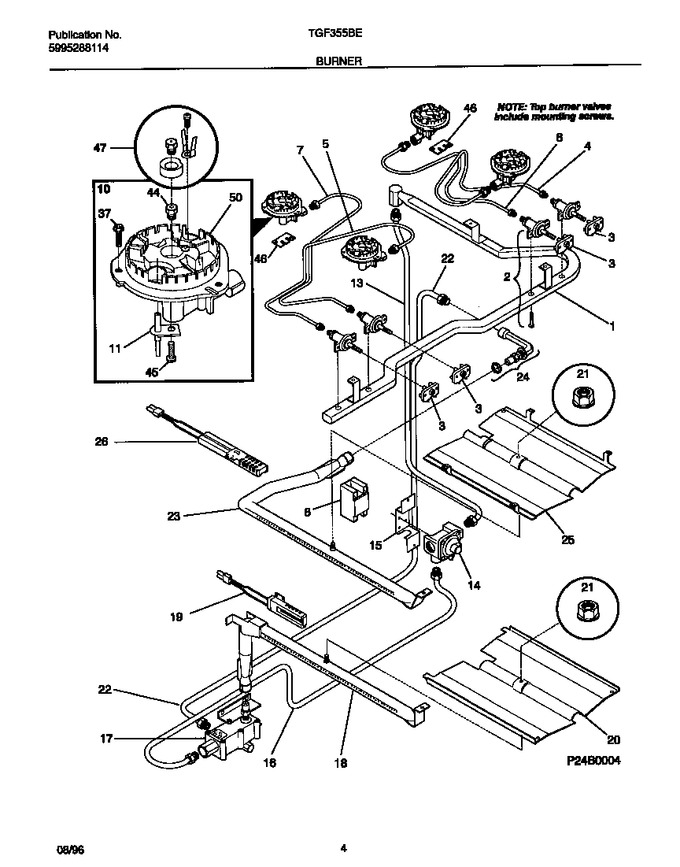 Diagram for TGF355BEWA