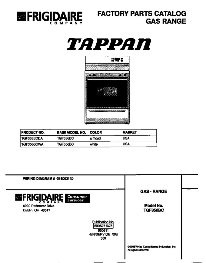 Diagram for TGF356BCWA