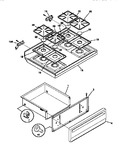 Diagram for 05 - Top/drawer
