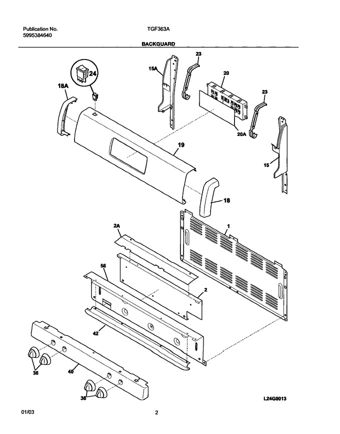 Diagram for TGF363AWD