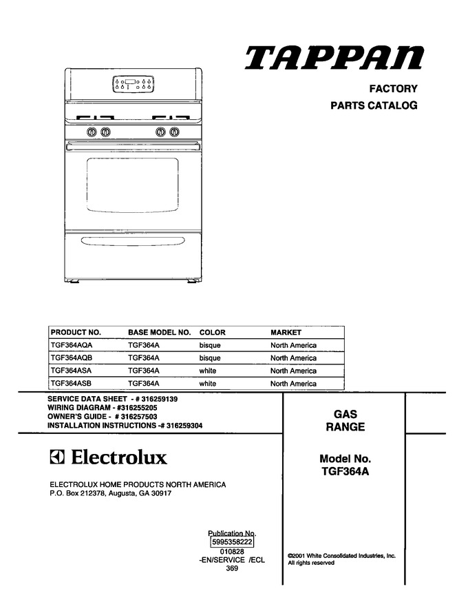 Diagram for TGF364ASA