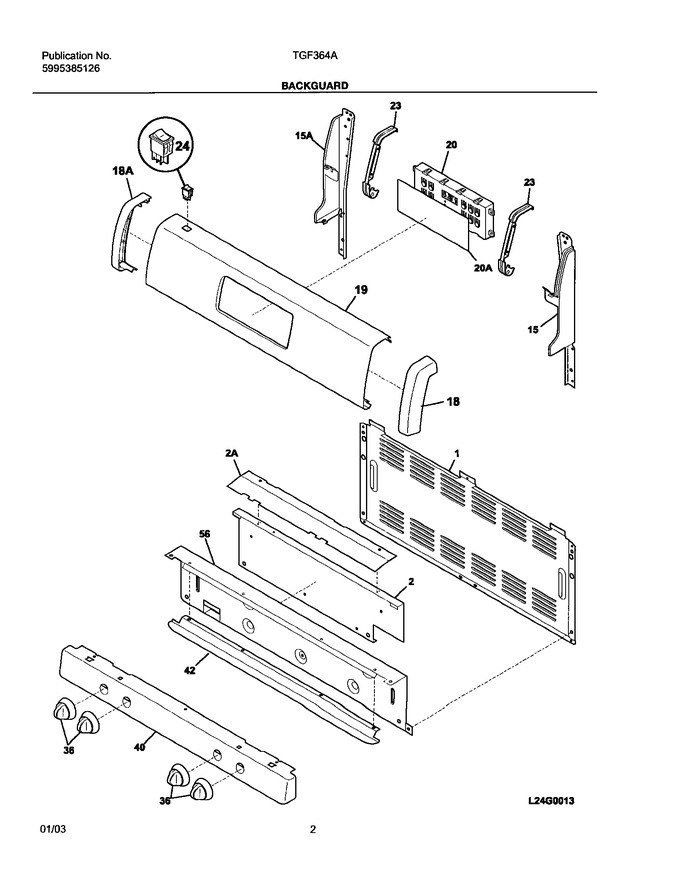 Diagram for TGF364ASE