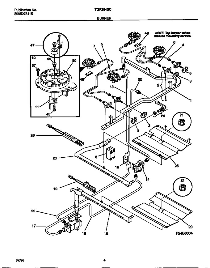 Diagram for TGF364SCWA