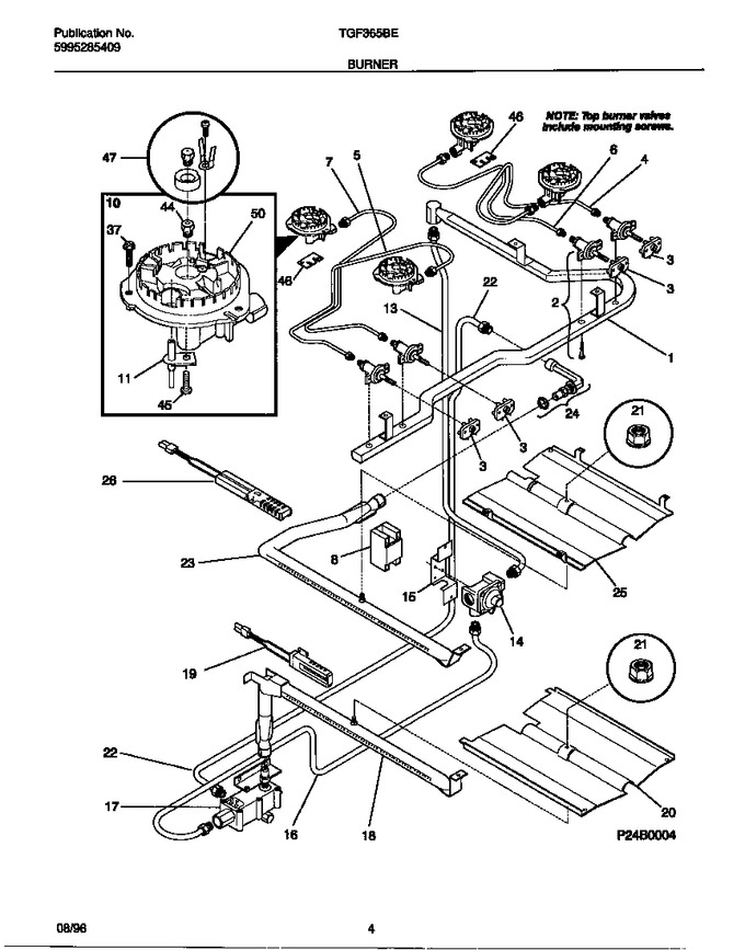 Diagram for TGF365BEWA