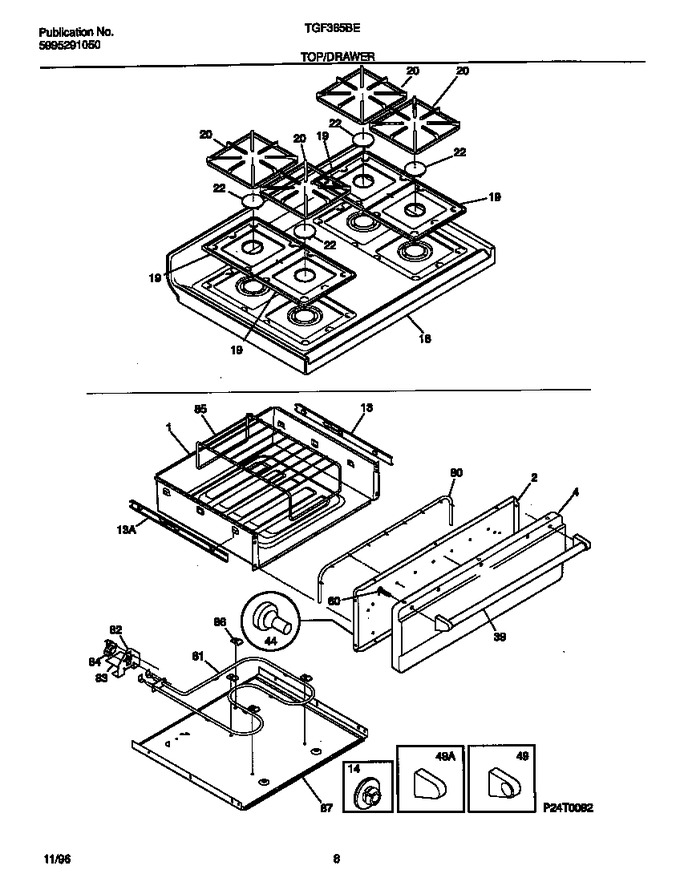 Diagram for TGF365BEDB