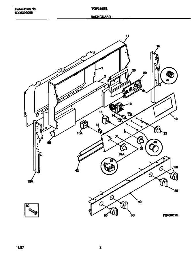 Diagram for TGF365BEDC