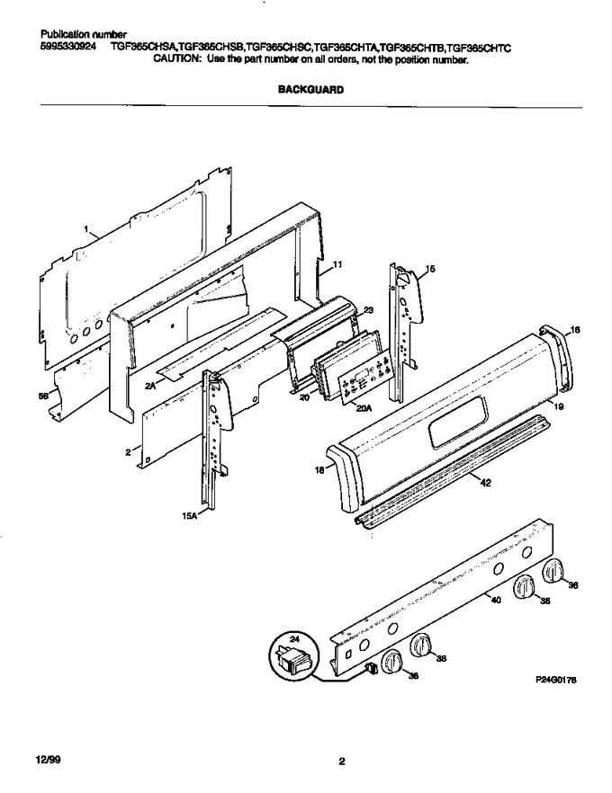 Diagram for TGF365CHSB